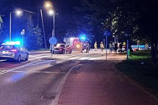 Wypadek w Tomaszowie Mazowieckim. Kierowca wjechał w piesze na pasach