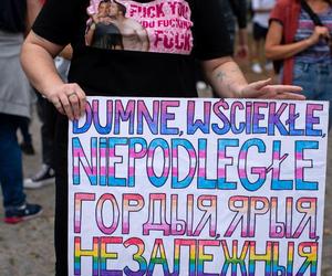 Marsz Równości na ulicach Białegostoku 