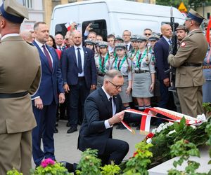 Andrzej Duda i Karol Nawrocki uczcili pamięć powstańców na Woli