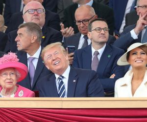 Trump u królowej był królem gaf! Teraz się poprawi?