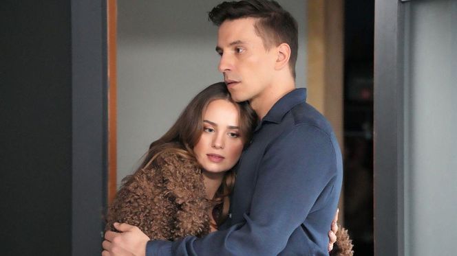 Barwy szczęścia odc. 3179. Oliwka (Wiktoria Gąsiewska), Tomasz Kępski (Jakub Sokołowski) 