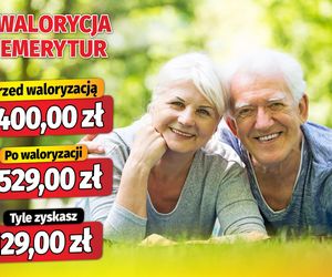 Waloryzacja emerytur 5,39 proc.