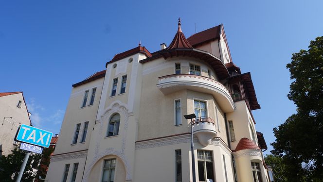 To jedna z piękniejszych kamienic w Olsztynie. Przetrwała wojnę