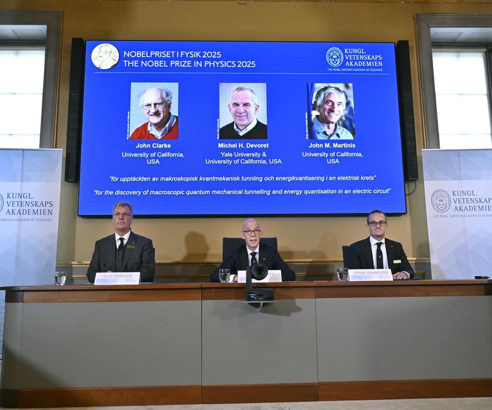 Nobel z fizyki przyznany. Nagrodzeni za przeniesienie mechaniki kwantowej w makroskalę