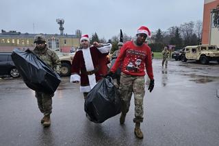 Marsz żołnierzy US ARMY w Drawsku Pomorskim 