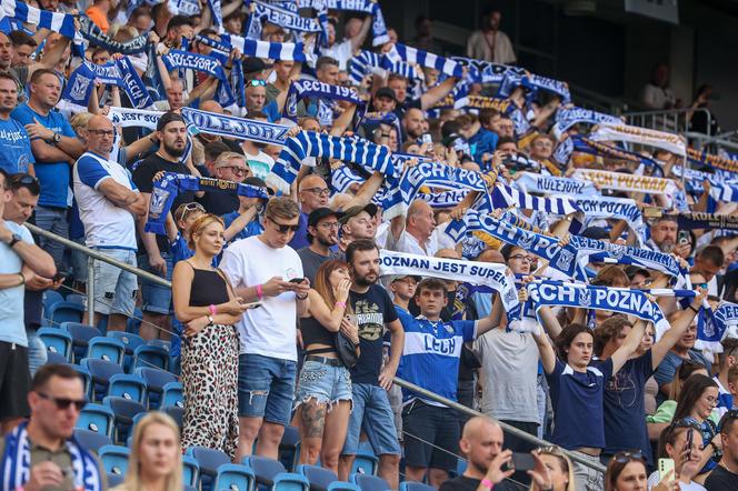 Tak bawili się kibice podczas meczu Lech Poznań - Górnik Zabrze