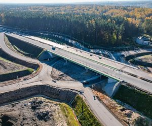 Tak wygląda obecnie budowa I części obwodnicy Zawiercia i Poręby. Ta część kończy się na węźle Kromołów