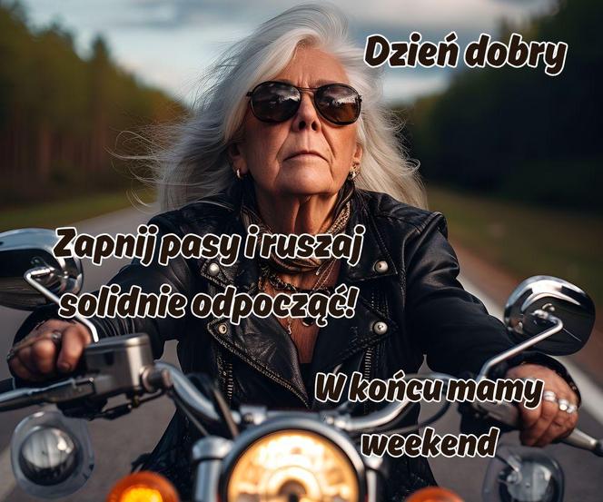 dzień dobry w sobotę - kartka