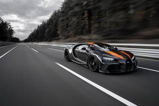 Pojechał 490 km/h! Bugatti Chiron z nowym rekordem prędkości - WIDEO