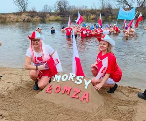 Morsy Łomża uczciły Święto Niepodległości 2024 w wodzie!