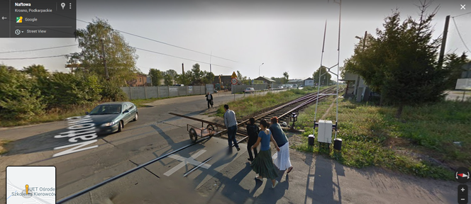 Ukradli tory? Zdjęcia z Google Street View