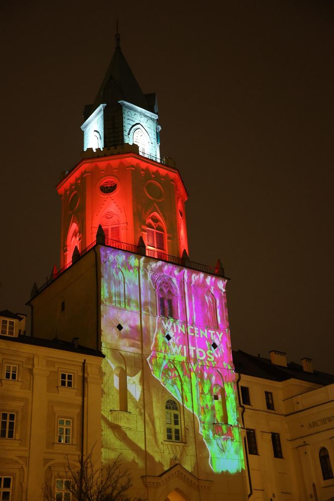 „Ojcowie Niepodległej” – wyjątkowy mapping na Wieży Trynitarskiej w Lublinie przed 11 listopada