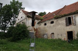 Pałac Kamieniec przed remontem