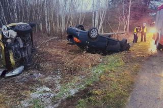 Wyszła cało z dachowania, po chwili potrąciło ją inne auto. Tragedia pod Wołominem