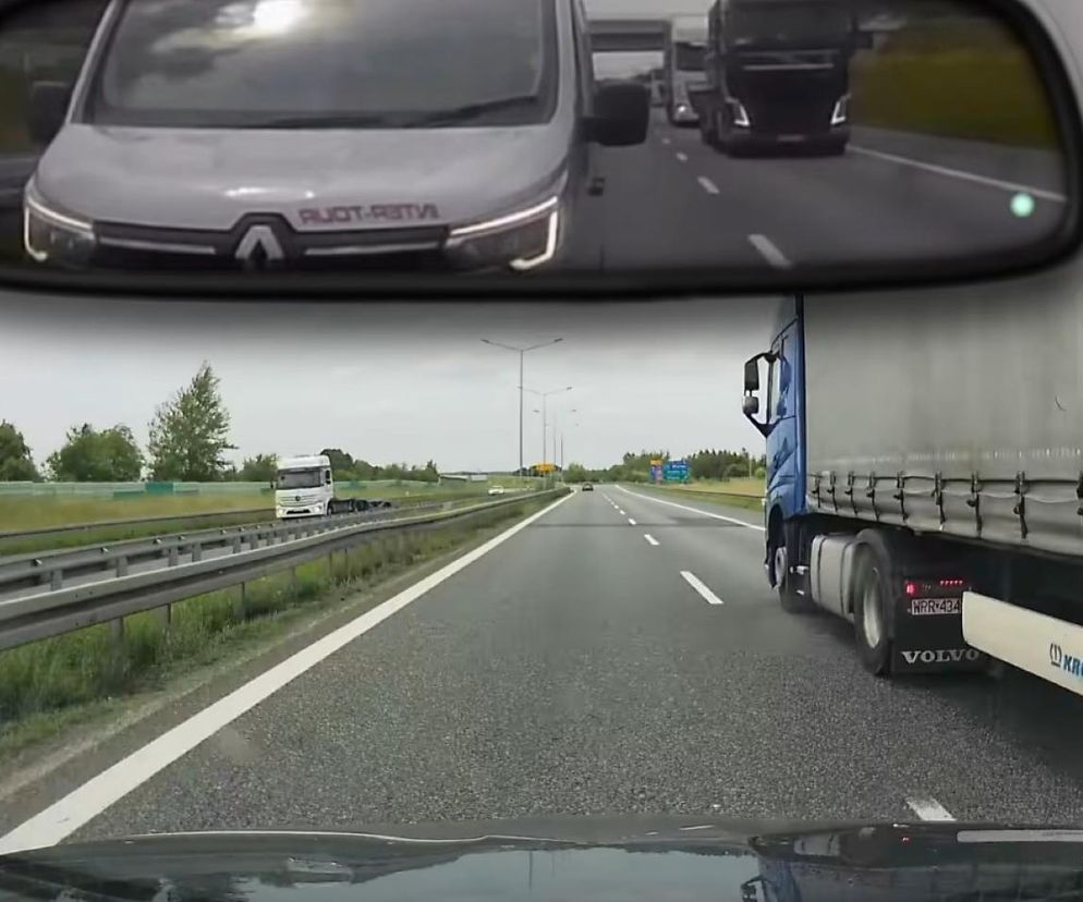 Chciał mnie pocałować przy 125 km/h! Niebezpieczna sytuacja na A4 i oświadczenie znanej firmy po rajdzie kierowcy busa