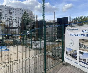 Nowa hala sportowa powstaje na Białołęce (wrzesień 2025)