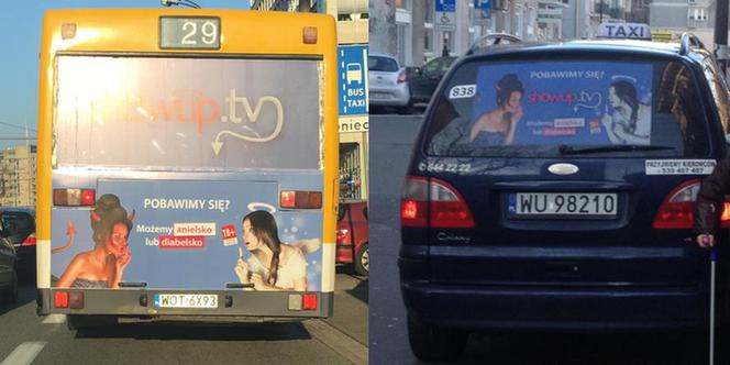 Showup.tv - reklamy w Warszawie