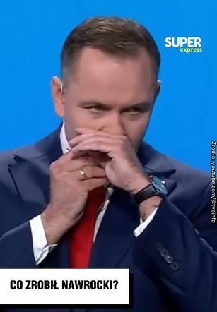 Karol Nawrocki na debacie prezydenckiej 2025