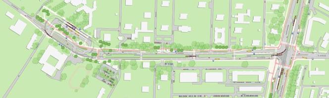 Tramwaj na Stegny – plan trasy