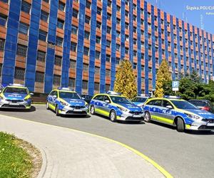 Katowiccy policjanci otrzymali nowe radiowozy