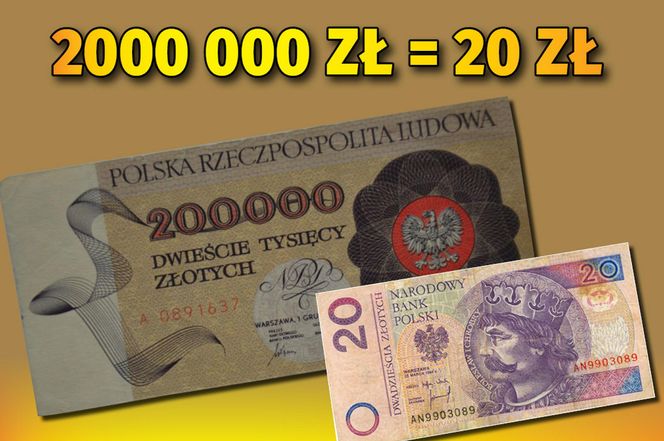 denominacja/banknoty PRL