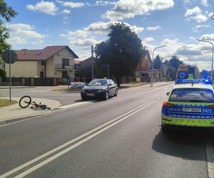 Dramatyczny wypadek w Myszkowie. 11-latek wjechał wprost pod koła audi