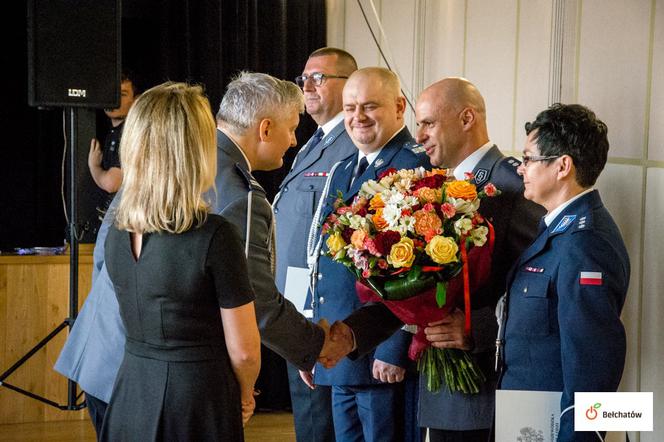Policja w Bełchatowie ma nowego komendanta. Dotychczasowy będzie pełnił służbę po sąsiedzku