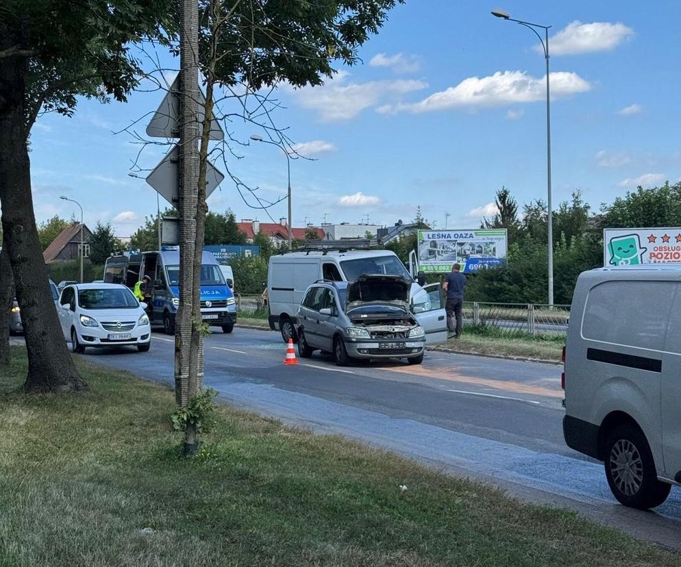 Wypadek Tarnowska. Zderzenie trzech pojazdów