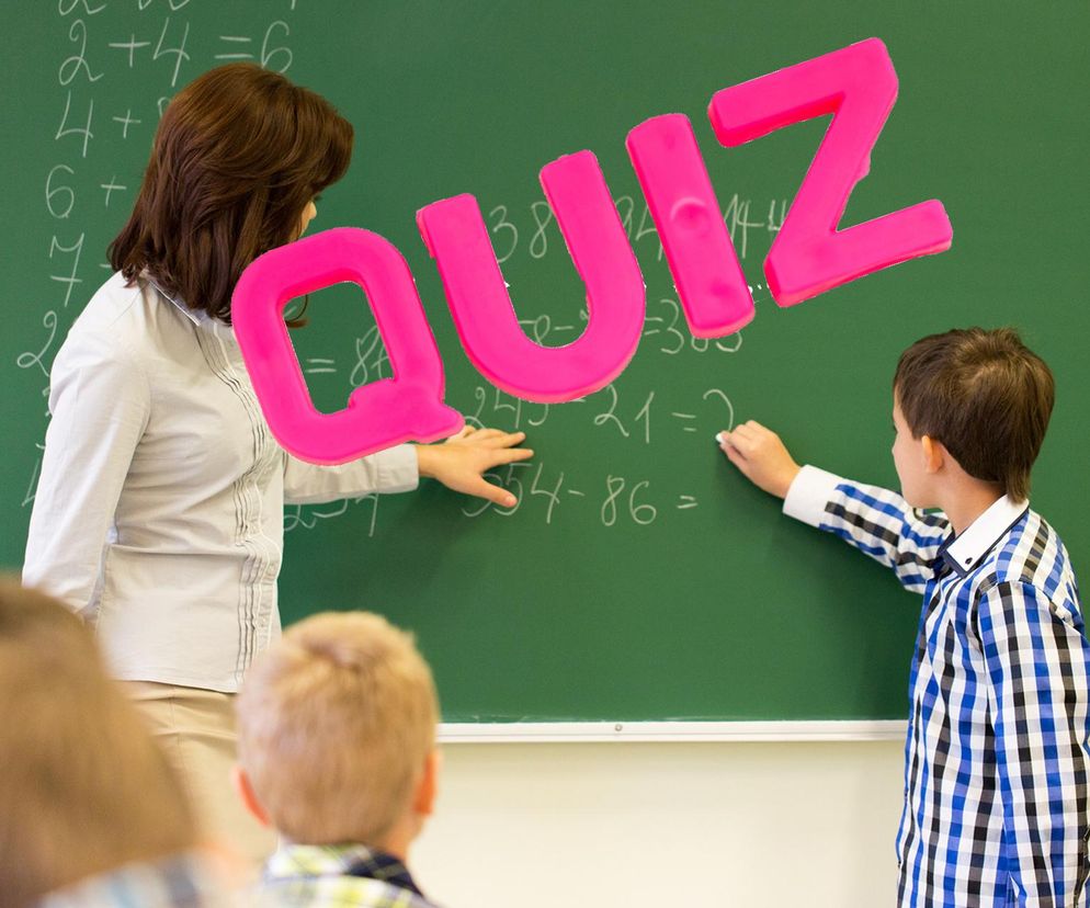 QUIZ. Sprawdź swoją wiedzę przed nowym rokiem szkolnym. Jedno pytanie z każdego przedmiotu
