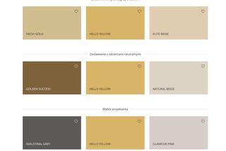 Z czym łączyć kolor żółty?