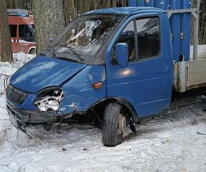 Wypadek w Zbeninach. Pijany kierowca