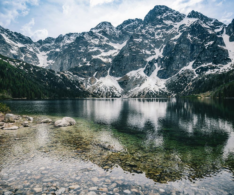W Tatrach spadł śnieg