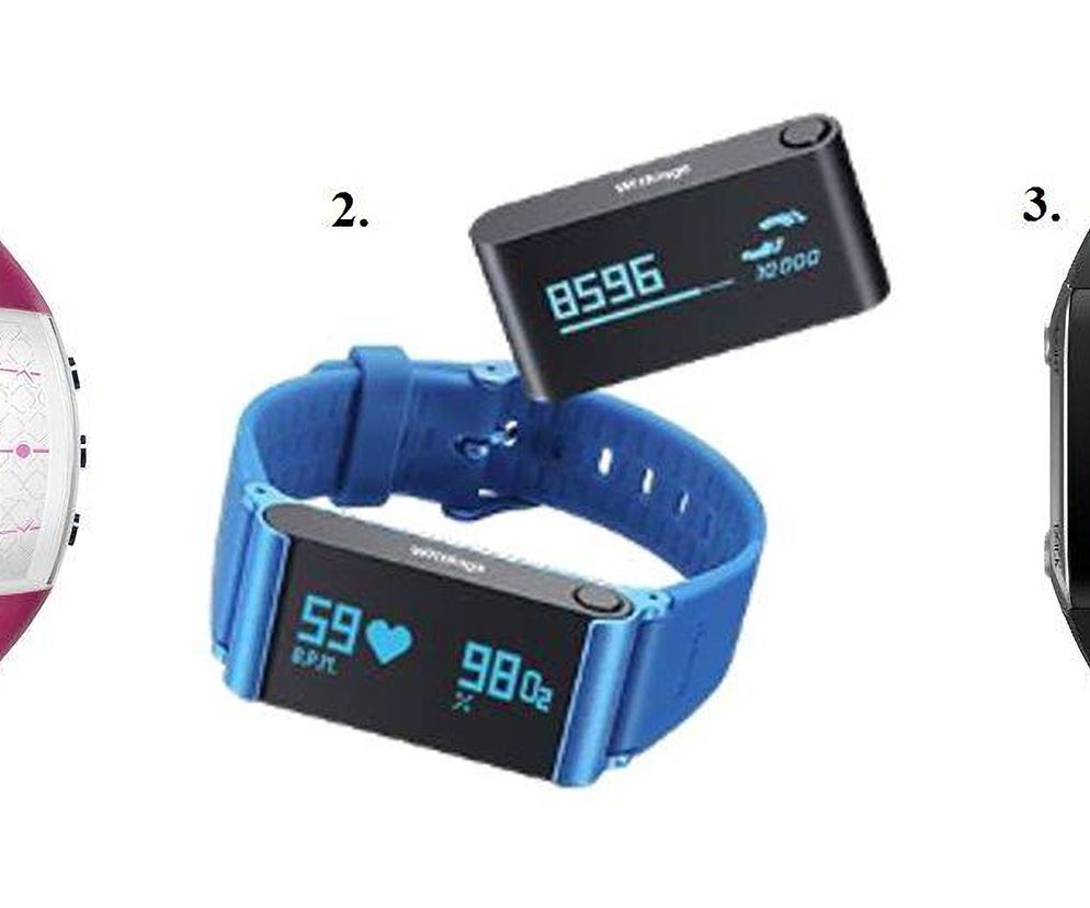 1.	FT4 – cena około 300 złotych. 
 Niewielki monitor pracy serca wyglądem przypomina zegarek. Ten sportowy pulsomierz w zestawie ma dołączony nadajnik na klatkę piersiową. FT4 określa intensywność pracy serca na podstawie tętna, które może być wyrażone jako liczba uderzeń na minutę (bpm) lub jako procentowa wartość tętna maksymalnego (%). 
 Dodatkowo urządzenie to: 
 - pozwala na ustawienie intensywności treningu w oparciu o tętno; 
 - posiada alarm dźwiękowy i wizualny kontrolujący wartość tętna; 
 - wyświetla ilość spalonych kalorii. 
 2. Pulse O2 – cena około 500 złotych. 
 Urządzenie firmy Withings oprócz mierzenia pulsu monitoruje także liczbę kroków, przebyty dystans, pokonaną wysokość oraz liczbę spalonych kalorii. 
 Pulse O2 dodatkowo: 
 - śledzi długości i jakości snu (lekki sen/głęboki sen); 
 - mierzy poziom tlenu we krwi; 
 - posiada baterię działającą do dwóch tygodni. 
 3. V800  - cena około 1000 -1500 złotych. 
 Ten sportowy zegarek z wbudowanym GPSem mierzy prędkość, dystans i zapisuje trasę treningu. Do zestawu może, ale nie musi być, dołączony nadajnik na klatkę piersiową mierzący poziom tętna. 
 Monitor dodatkowo: 
 - wyposażony jest w kilka funkcji ułatwiających zwiększenie efektywności treningu, m.in. treningi interwałowe z podpowiedziami; 
 - posiada funkcję multisport, która umożliwia pokazywanie czasu zmian między dyscyplinami; 
 - jest kompatybilny z sensorami biegowymi i rowerowymi firmy Polar. 
   
  