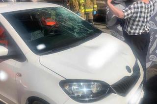 Tarnów. Potrącenie rowerzysty na ulicy Bernardyńskiej