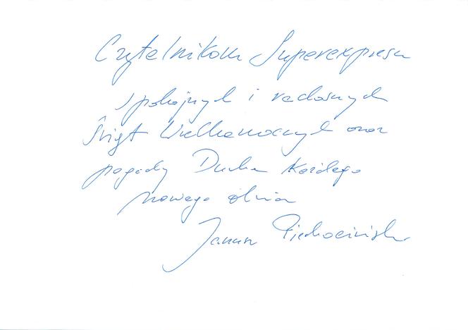 Życzenia od Piechocińskiego