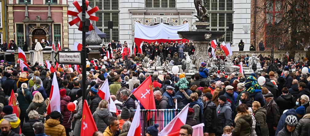 Gdańsk: Mieszkańcy świętują niepodległość