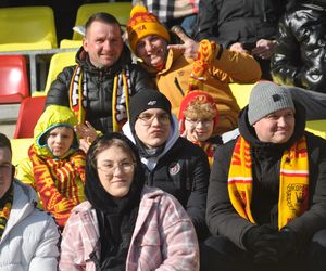 Korona Kielce - Motor Lublin. Kibice na Exbud Arenie