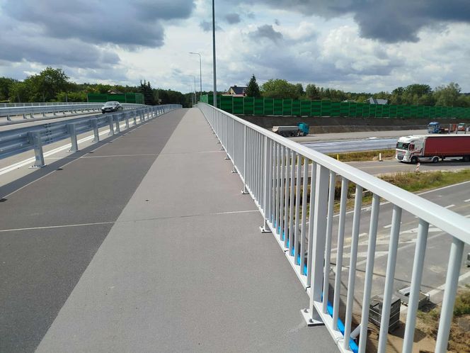 Nowy wiadukt na A2 w ciągu ul. Domanickiej w Siedlcach jest już otwarty i przejezdny