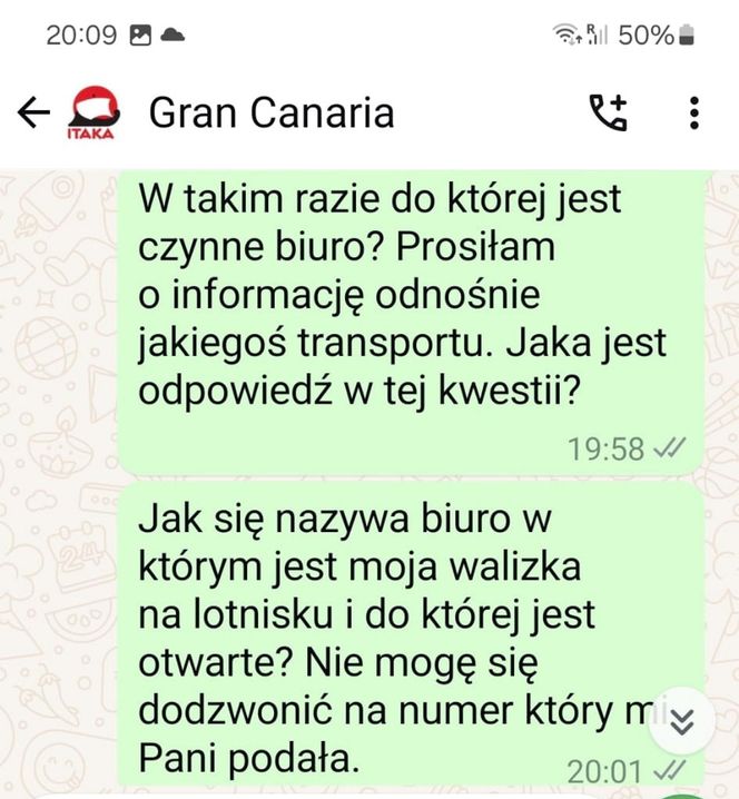 Wymarzone rajskie wakacje zmieniły się w koszmar bez bagażu i leków