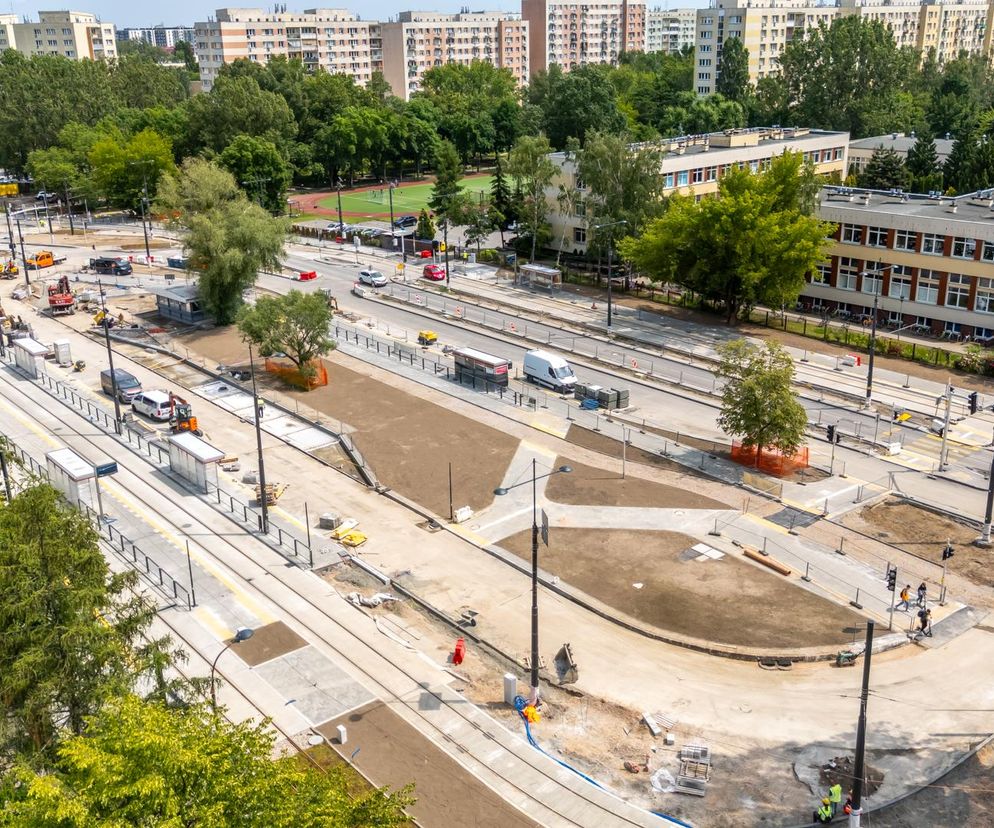 Tramwajem na Stegny pojedziesz już za chwilę. Kończy się budowa w Warszawie