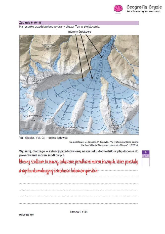 Matura 2025 geografia - odpowiedzi, arkusz CKE  15.05.2025 - Formuła 2023	