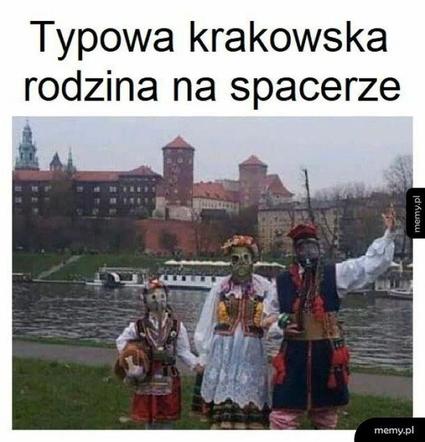 Najlepsze memy o Krakowie. Te grafiki bawią do łez 