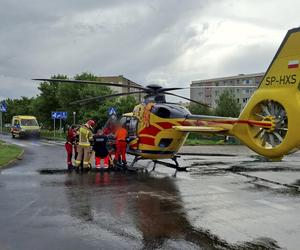 Fatalny wypadek na ulicach Gdyni! Kierowca wjechał chodnik i potrącił trzy osoby [ZDJĘCIA].