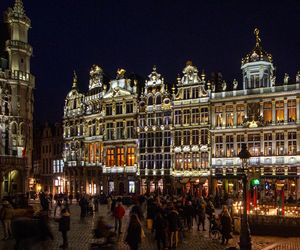 Grand Place nocą