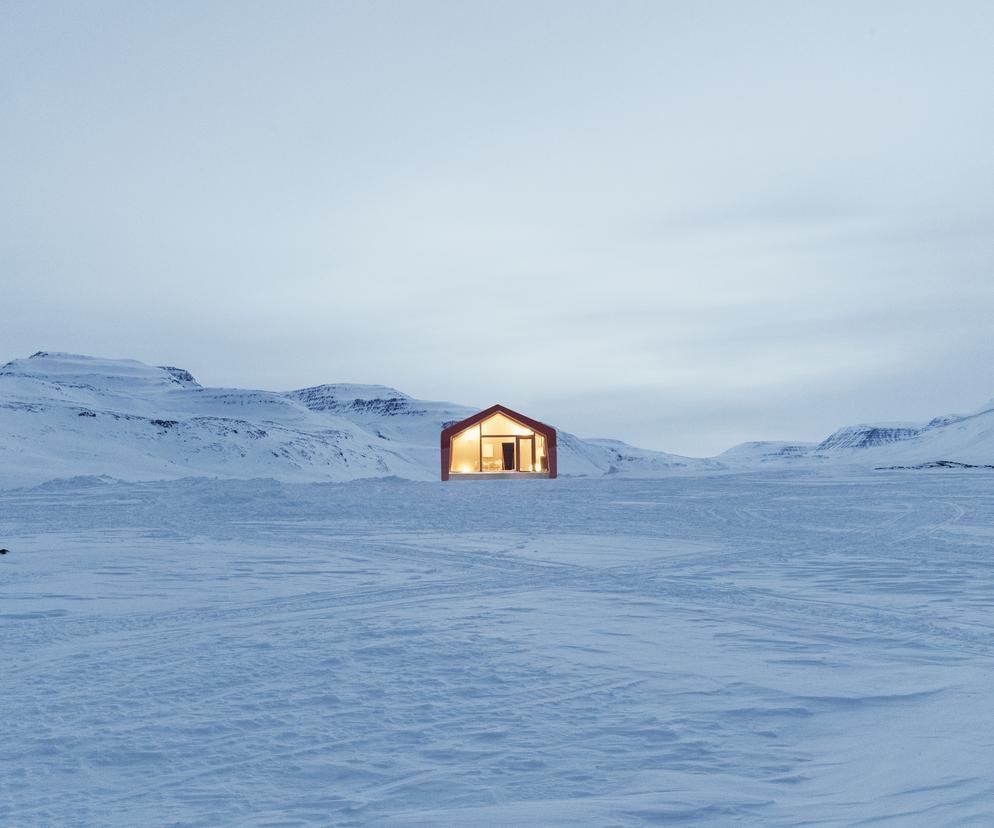 Domek dla klimatologów na Grenlandii