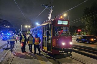 Testy trasy tramwaju do Wilanowa 