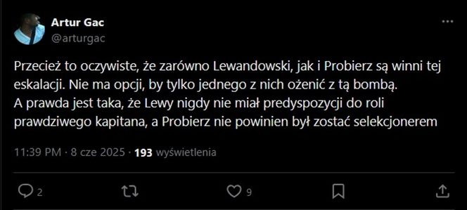 Świat sportu o odejściu Lewandowskiego z kadry