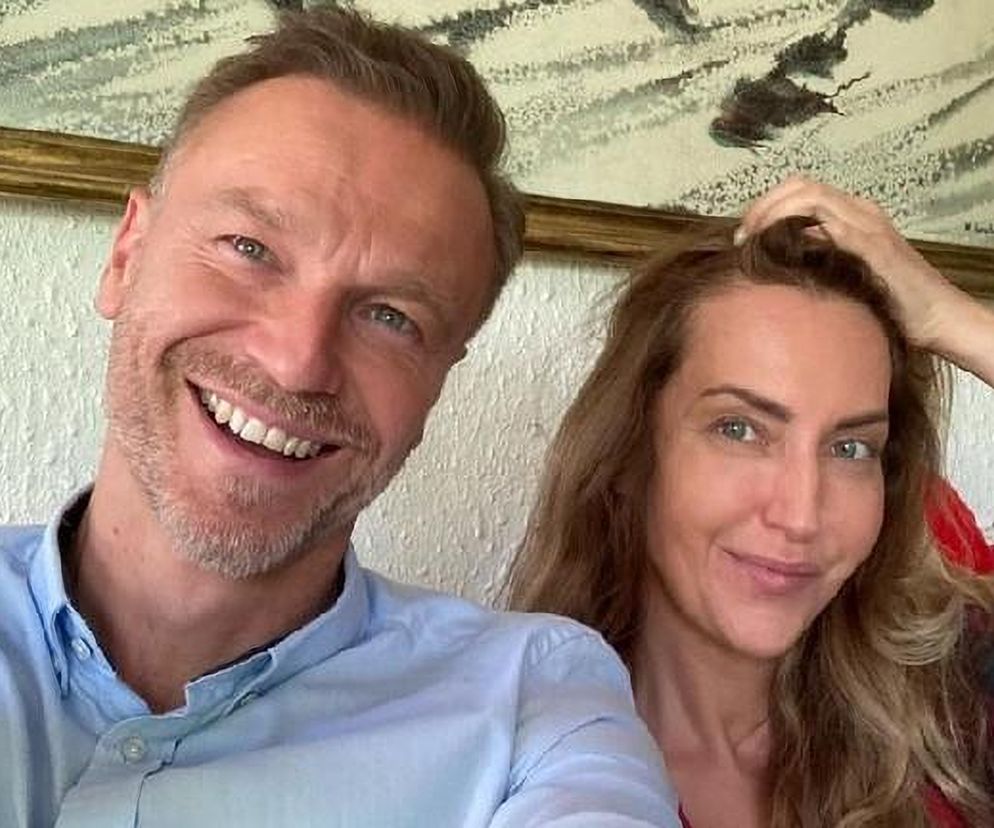 M jak miłość na planie. Andrzej (Krystian Wieczorek), Magdalena Waligórska (Viola)