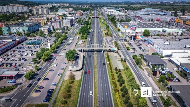 Kładka nad ul. Struga w Szczecinie