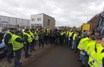 Protest przewoźników Szczecin 